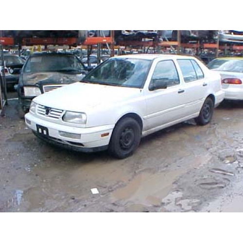 Used 1997 Volkswagen Jetta A3 Parts White with brown interior