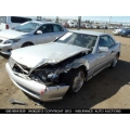 Used 1997 Mercedes 129 Chassis SL500 Parts Cars - Silver with black interior, 8 cylinder, Automatic