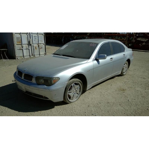 Used 2003 Bmw 745i Parts Silver With Grey Interior 8