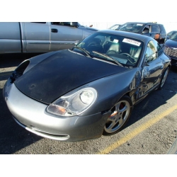 Used 2001 Porsche 911 Parts - Gray with black interior, 6 cyl engine, 5 speed transmission
