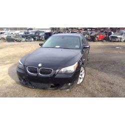 Used 2006 BMW 550i Parts - Black with gray interior, 8 cylinder engine, automatic transmission