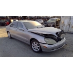 Used 2000 Mercedes 220 Chassis S430 Parts - Silver with black interior, 8 cylinder, automatic transmission